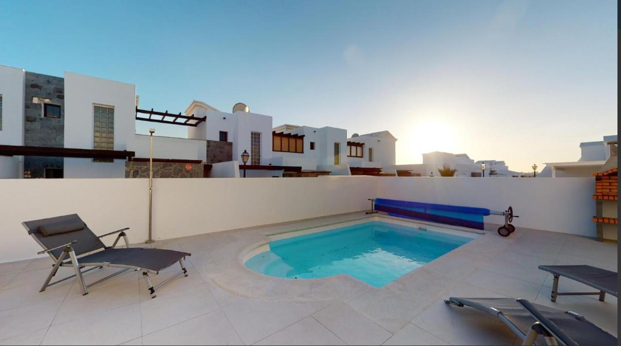 Villa Rosa Playa Blanca Luxury 2 Bed 2 Bath Villa With Private Pool, Patio Exterior foto